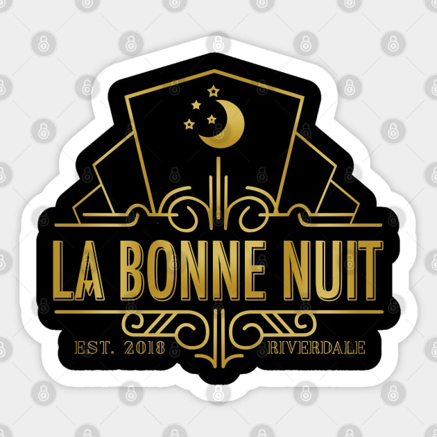 La Bonne Nuit Sticker by Nazonian